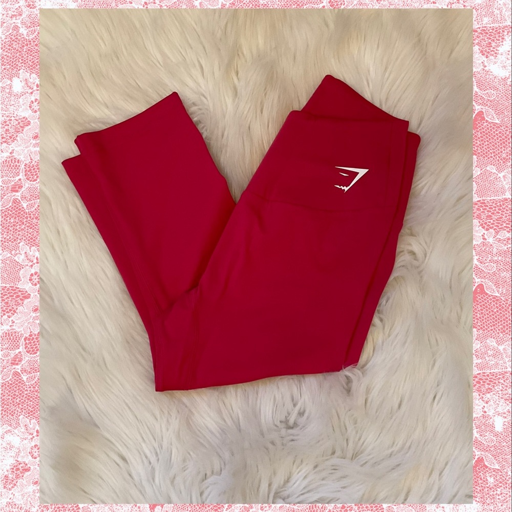 Gymshark Training Cropped Leggings - NWT - Size Small - Pink